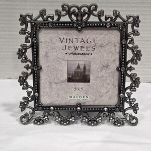 Vintage Jewels Rhinestone 2001 Picture Frame